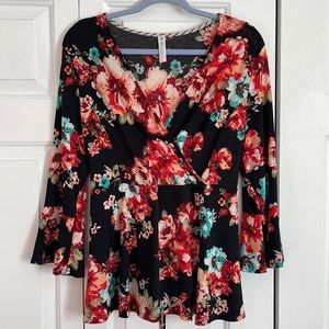 3/4 sleeve blouse
